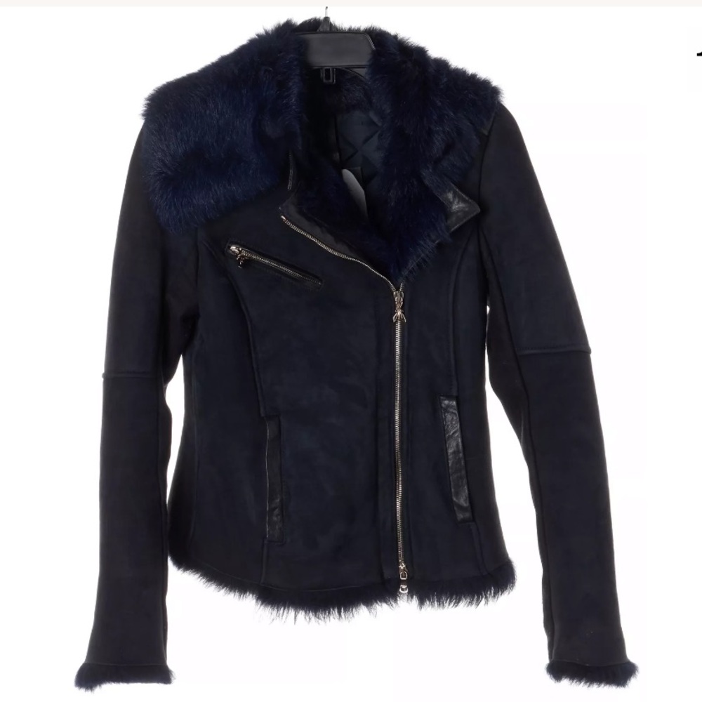 Patrizia Pepe Navy wool/alpaca Jacket